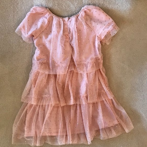 BABY GAP SPECIAL OCCASION TULLE DRESS Size 4T in color PINK - Picture 2 of 2